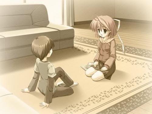 anime little boy and girl Pictures, Images and Photos