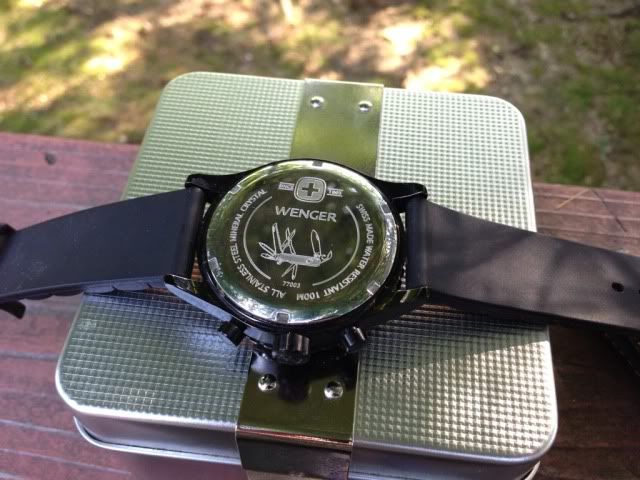 Fs Wenger Aerograph Countdown Chrono Pvd Watchuseek