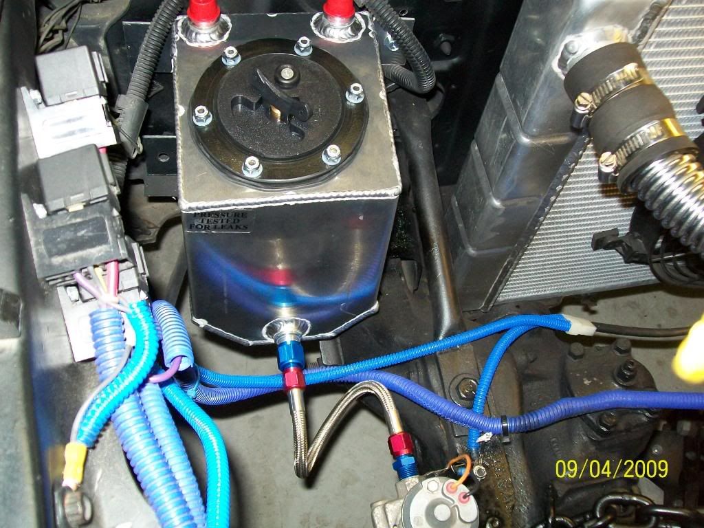 Lets see your front mounted Fuel Cells. Chevelle Tech