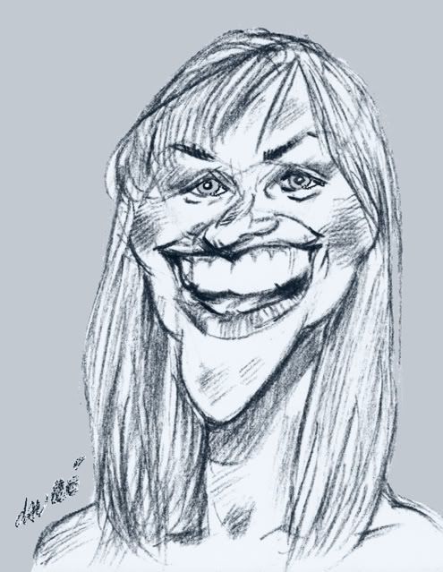 Birthday's caricature : Reese Witherspoon
