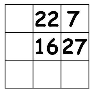 3 by 3 grid Puzzle 3