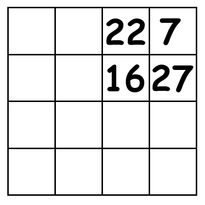 4 by 4 grid Puzzle 3