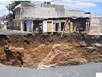 Eric Haddox' picture of the 2007 Guatemala sinkhole