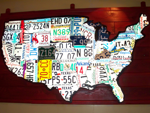 Kyle Brooks' photo of USA license plate map