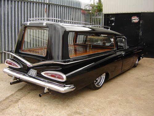 A 59 impala four door hearse Heres the pic of where its at now