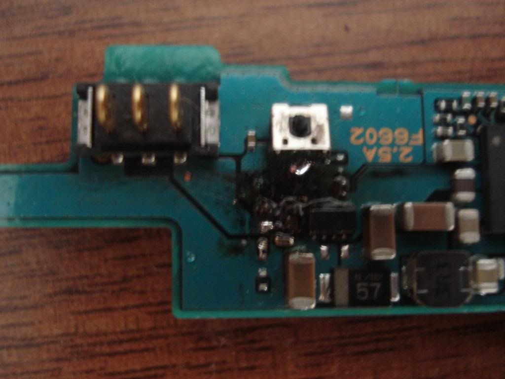shorting out psp slim power fuse easy way