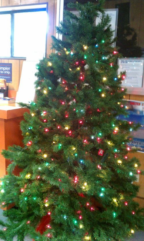 Fawnskin Post Office Christmas Tree