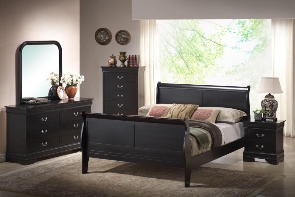 Black Wood Bedroom Furniture
