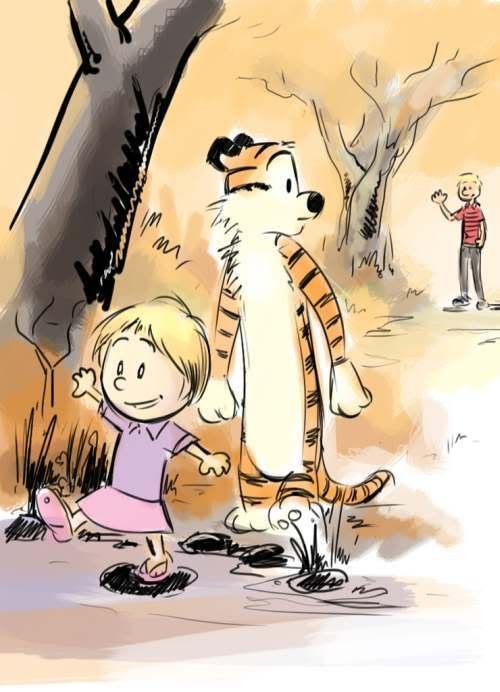 Calvin And Hobbes Grown Up