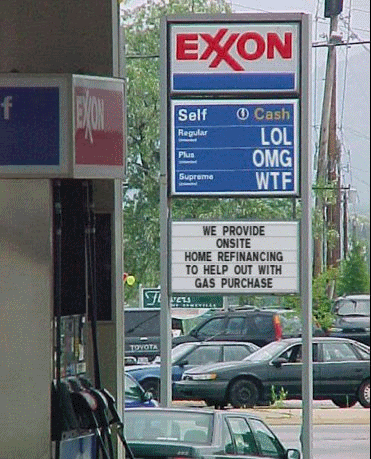 gas prices funny signs. gas prices funny signs.