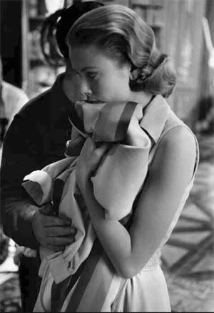 high society grace kelly dress. On the set of High Society.