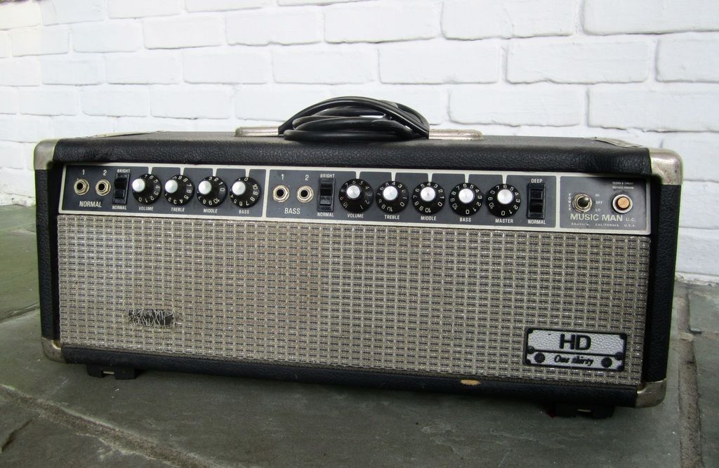 For Sale - 1976 Music Man HD-130 Bass/Guitar Amp – Early Version