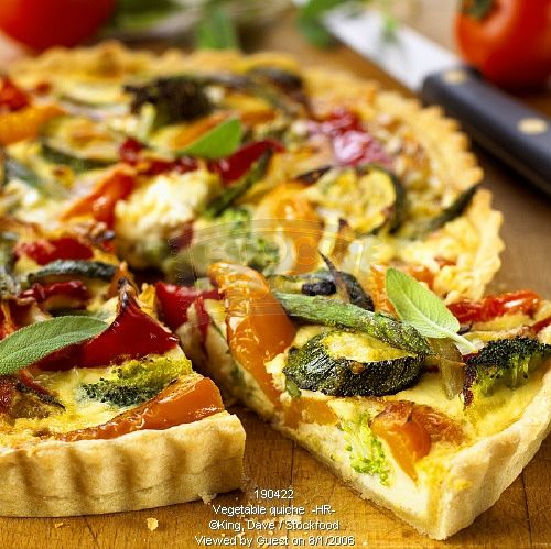 quiche Pictures, Images and Photos