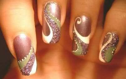 Special Lady Long Nail Art Design