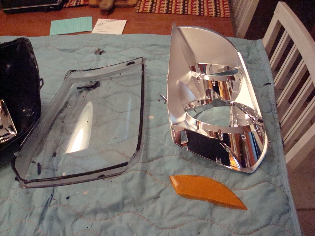 How To Open Up Headlights (Oven Method) Custom Dodge Magnum Forums