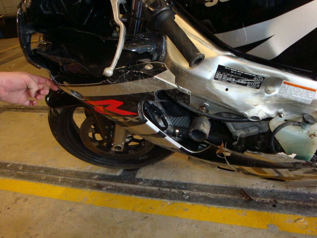 WRECKFrame Dented Suzuki GSXR Motorcycle Forums