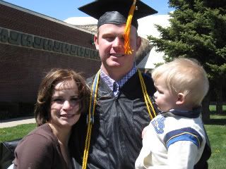 Briggs family at graduation!