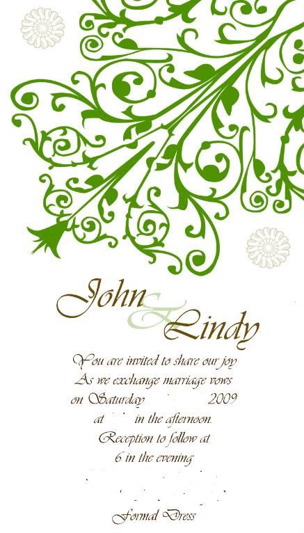 Pre wedding invitation invitation was made to produce a good match with the