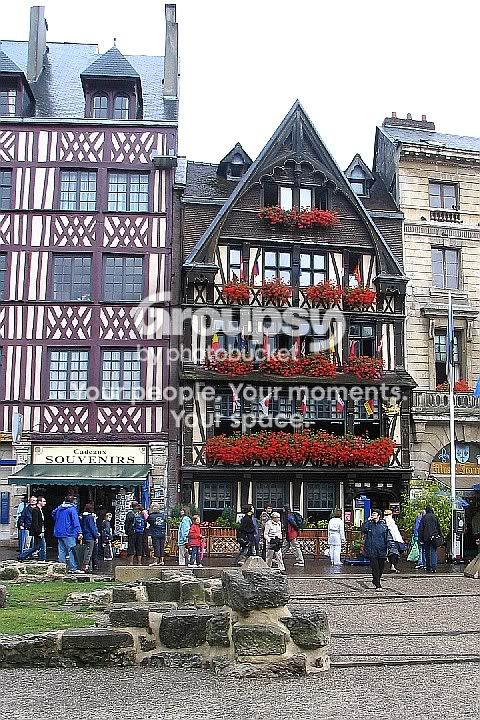 Rouen : place du Vieux Marché