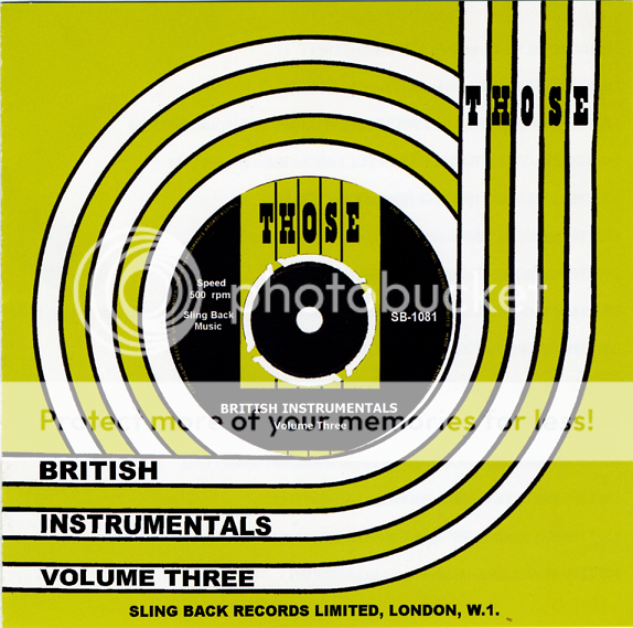 THOSE BRITISH INSTRUMENTALS VOL 3   LISTEN TO CLIPS   GREAT 50s & 60s 