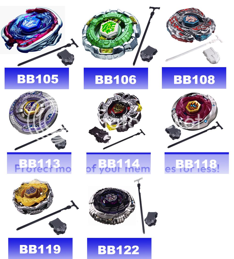 100 Genuine Takara Tomy Metal Fight Beyblade Fusion Masters 4D Starter