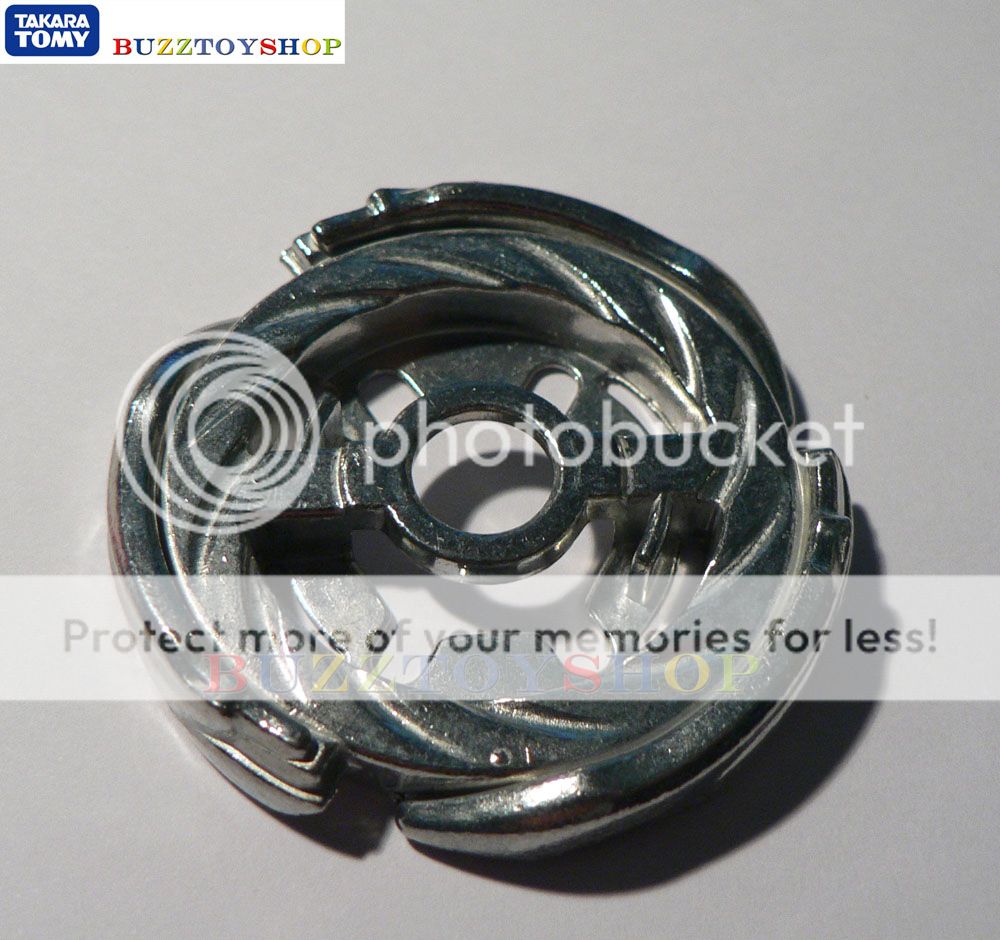 Metal Beyblade Fusion Parts 50c Capricorne Metal Wheel