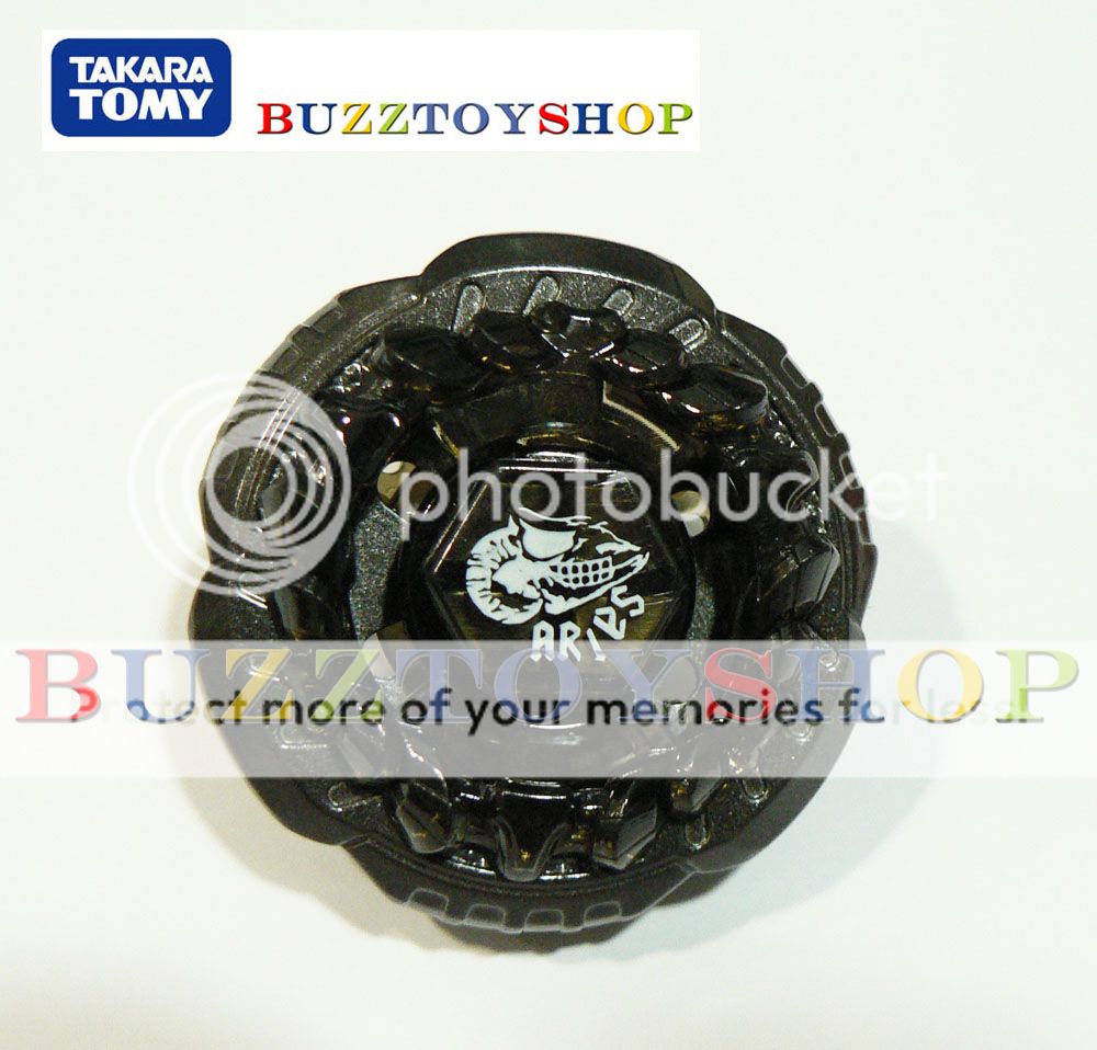 Metal Fight Beyblade Black Rock Aries ED145D WBBA LE  