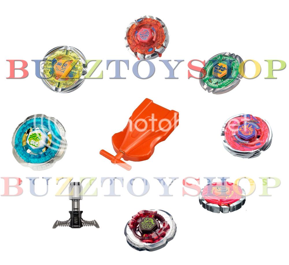 New 5 Layer Beyblade Metal fight Fusion Power Full Set  